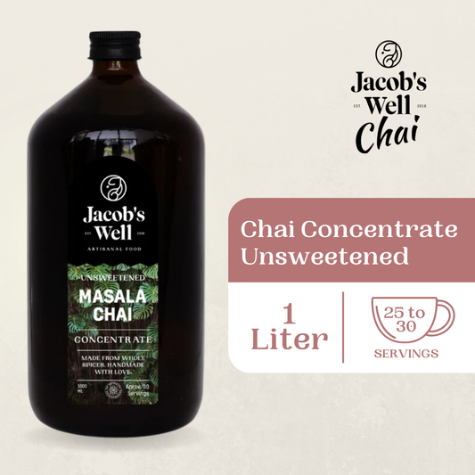 1-Liter Jacob's Well Chai Unsweetened