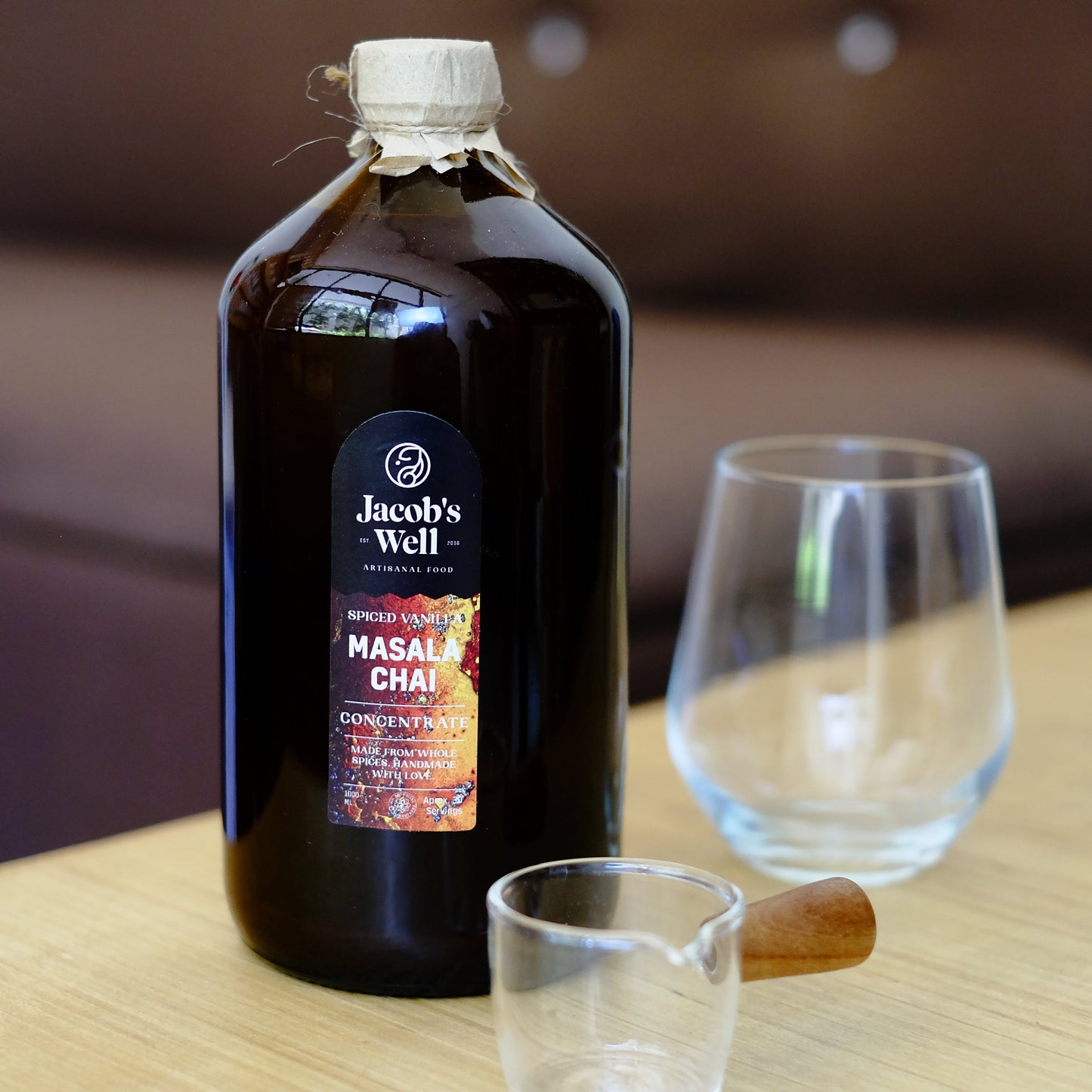 1-Liter Jacob's Well Chai Spiced Vanilla