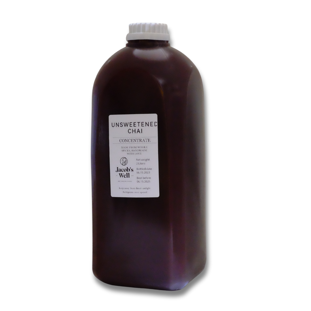 2L Jacob's Well Masala Chai Unsweetened
