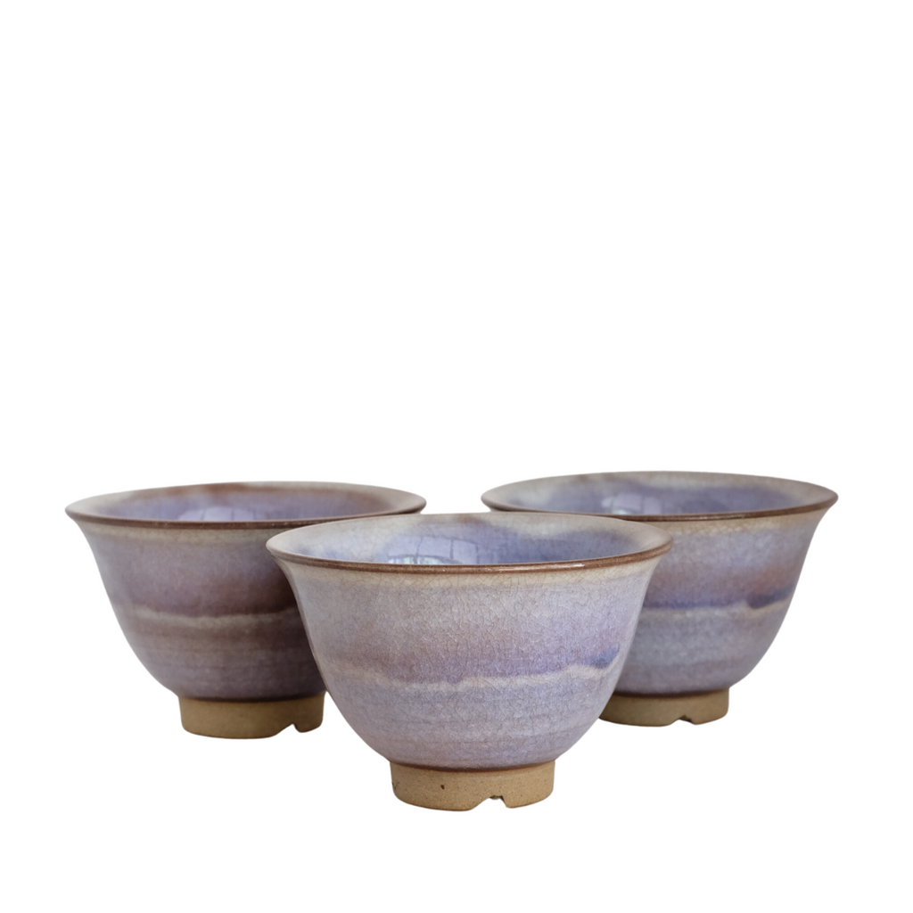 Purple Tea Cups (3 cups)