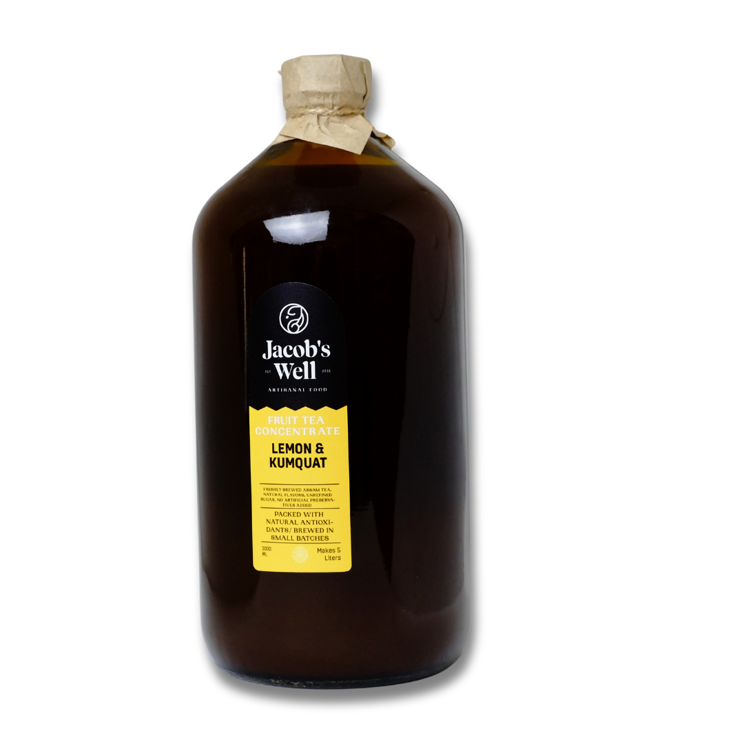 1-Liter Jacob's Well Lemon and Kumquat Concentrate
